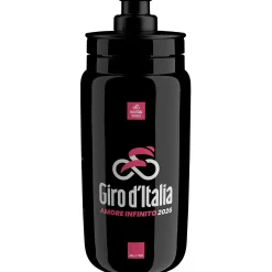 Borraccia Elite Fly Giro d'Italia 2026 Map - Nero
