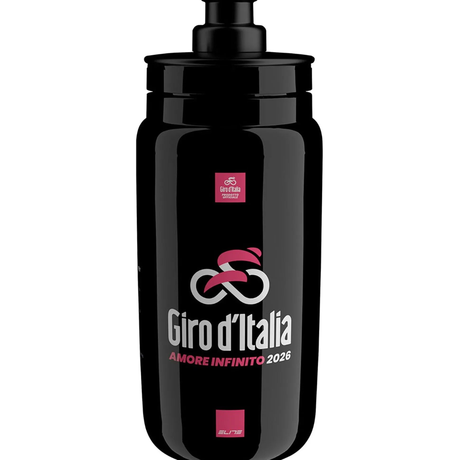 Borraccia Elite Fly Giro d'Italia 2026 Map - Nero