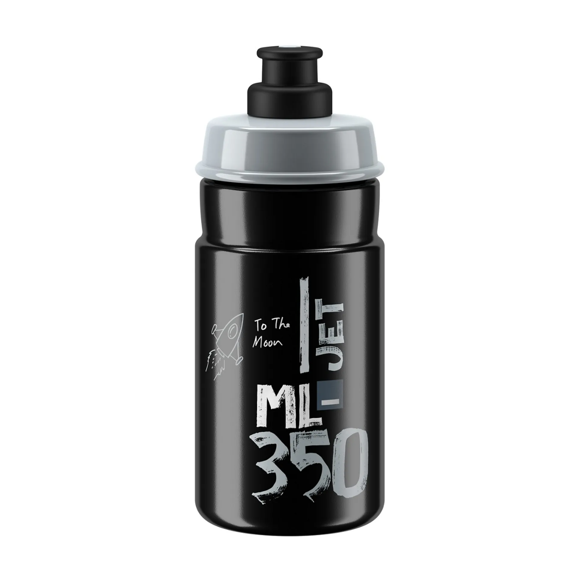 Borraccia Elite Jet Logo 350ml - Nero