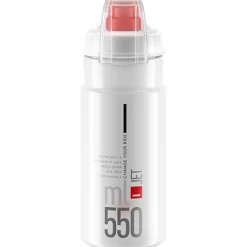 Borraccia Elite Jet Plus 550ml - Trasparente