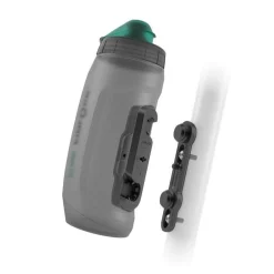 Borraccia Fidlock Twist 590 antibacterial + bike base - Grigio