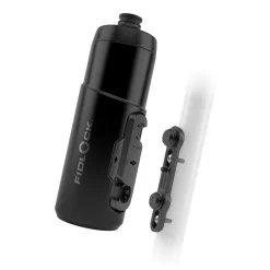 Borraccia Fidlock Twist 600 + bike base - Nero