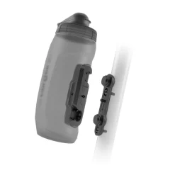 Borraccia Fidlock Twist 590 + bike base - Grigio