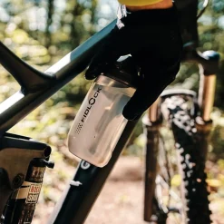 Borraccia Fidlock Twist 450 ml + bike base - Grigio