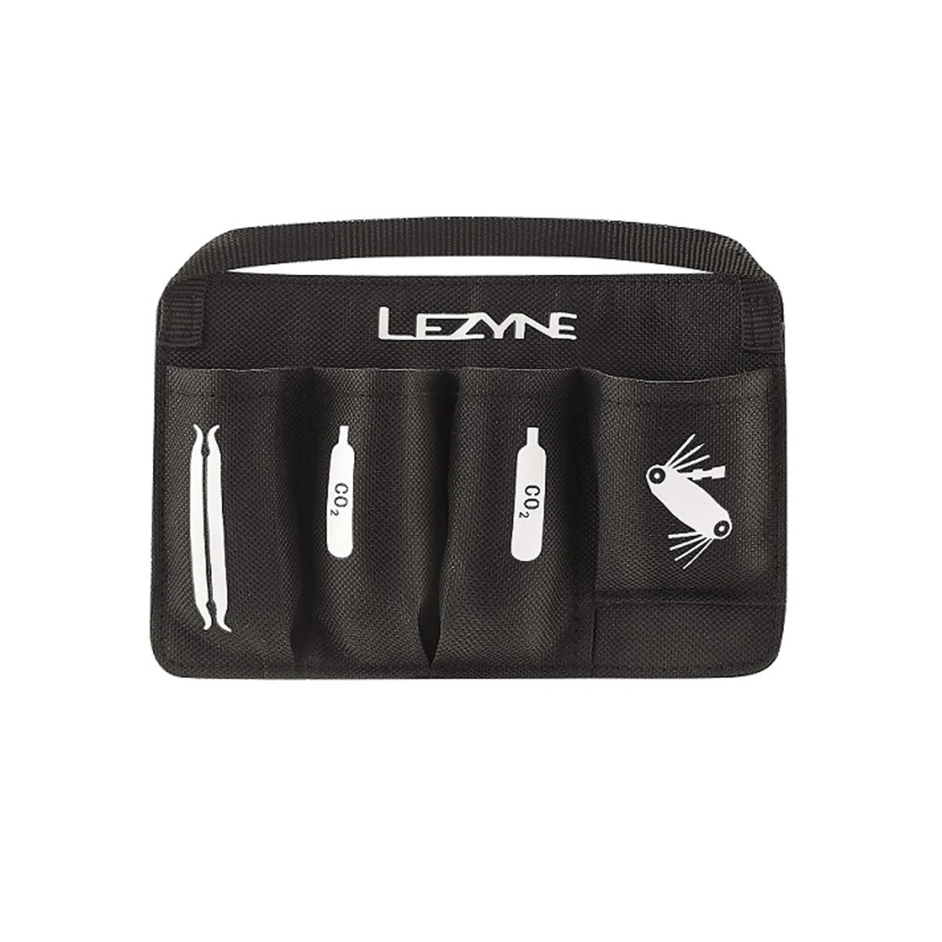 Borraccia Portautensili Lezyne Flow Caddy con porta attrezzi