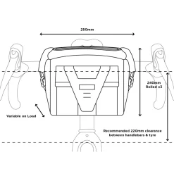 Borsa a manubrio Restrap 10L - Nero