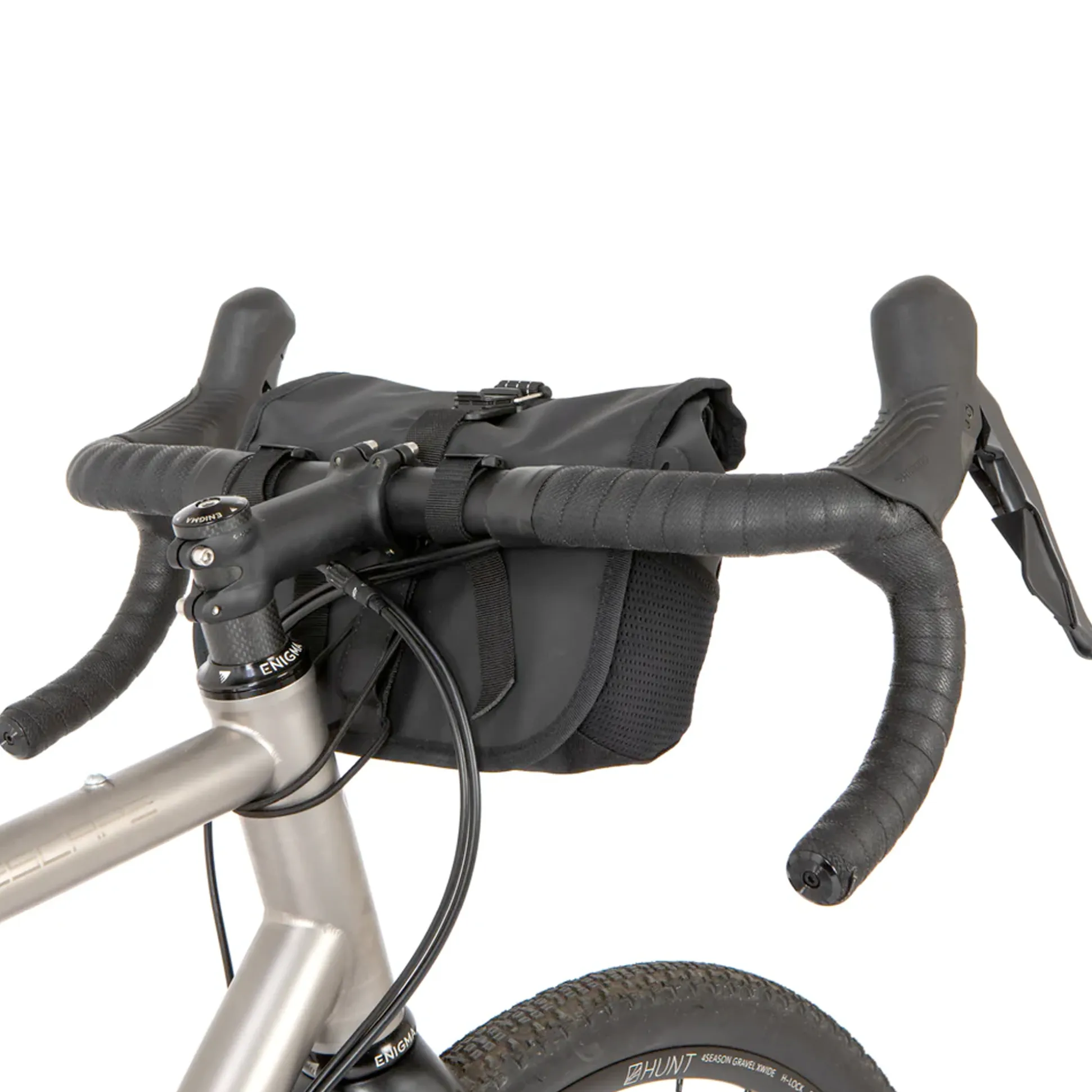 Borsa a manubrio Restrap Rolltop 4L - Nero