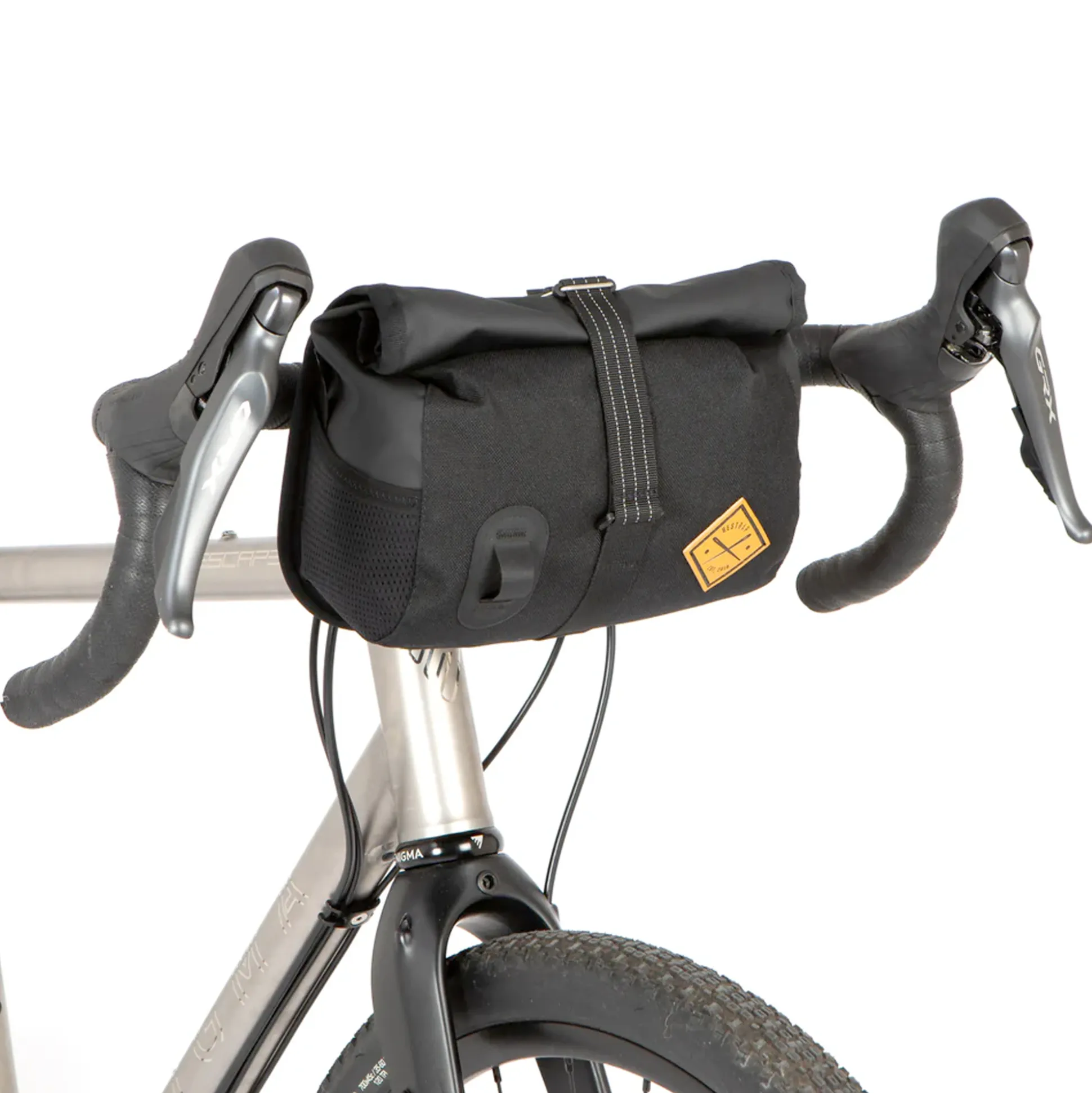 Borsa a manubrio Restrap Rolltop 4L - Nero