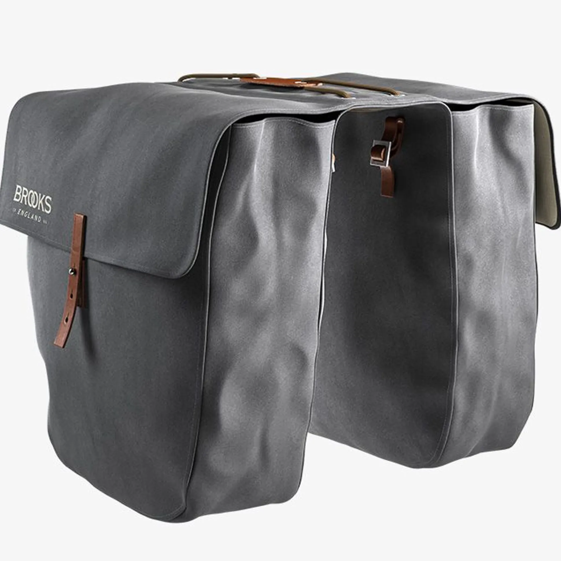 Borsa Brooks Brick Lane Pannier - Grigio