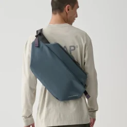 Borsa Maap x côte&ciel Isarau Messenger - Blu