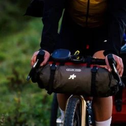 Borsa manubrio Assos x ORTLIEB 9L - Marrone