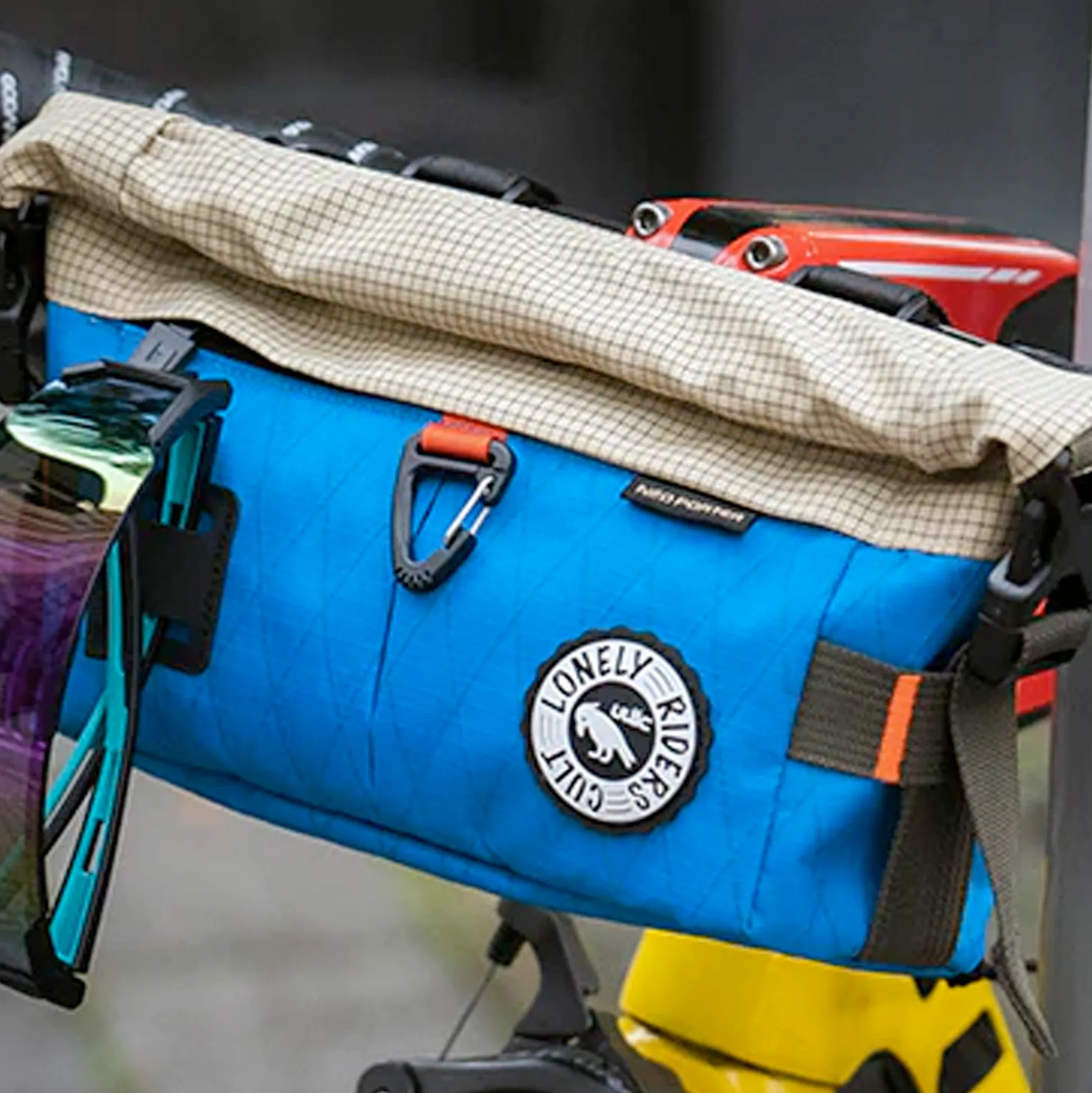 Borsa manubrio Ulac Coursier Jager - Azzurro