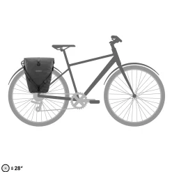 Borsa posteriore Ortlieb Back-Roller Urban QL2.1 - Grigio
