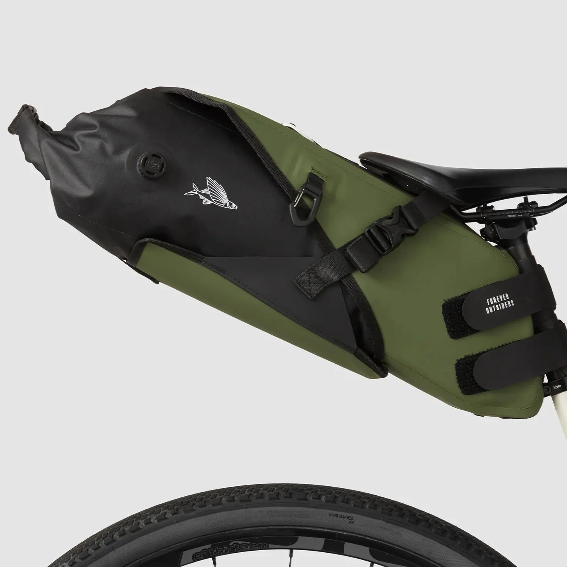 Borsa sottosella Cafe du Cycliste - Verde