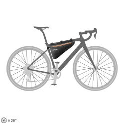 Borsa telaio Ortlieb Frame-Pack 4L - Nero