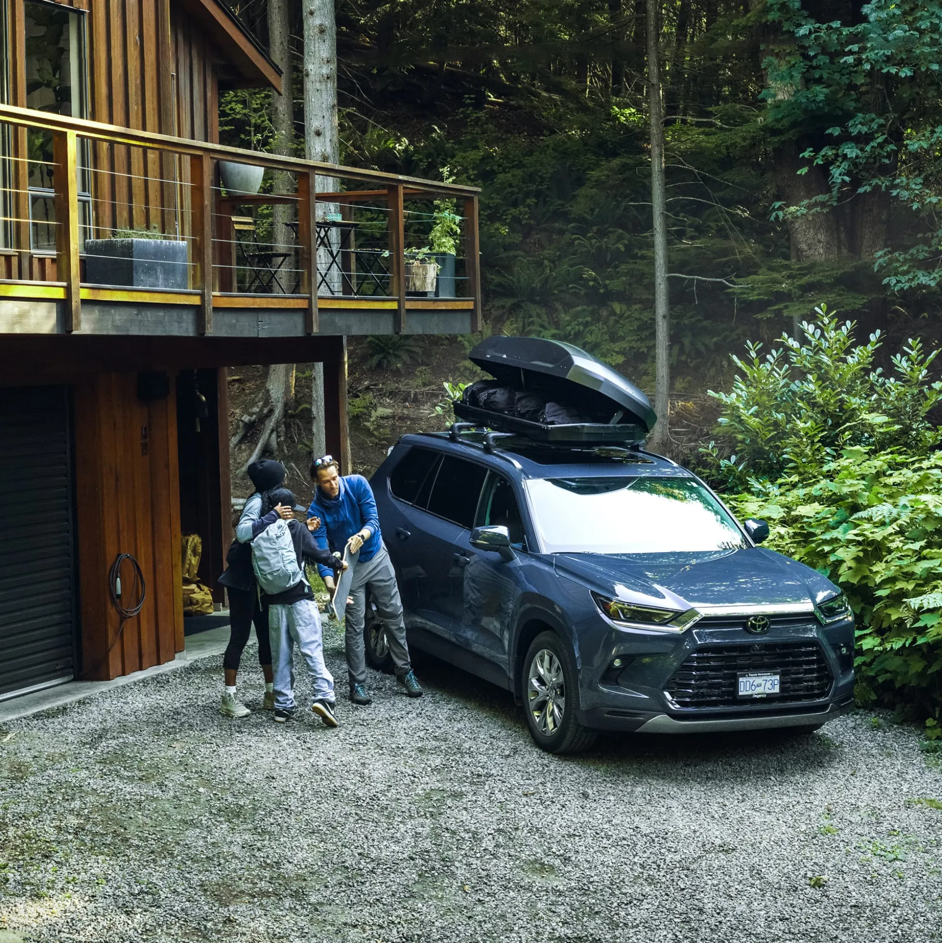 Box auto portatutto Thule Force 3 L - Nero