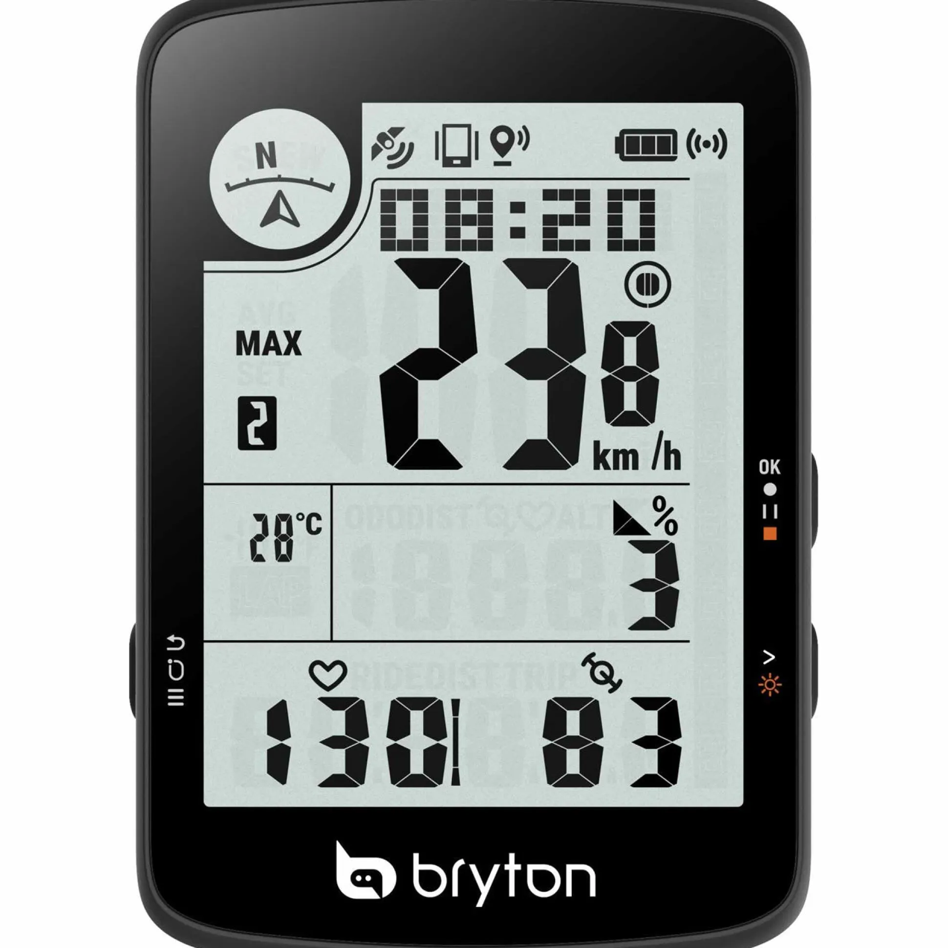 Bryton Rider 17 E - Nero