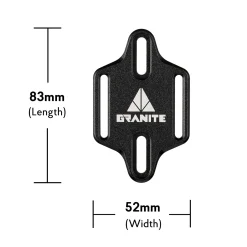 Cintura porta attrezzi Granite Portaledge - Nero