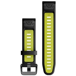 Cinturino Garmin QuickFit 20 - Nero giallo
