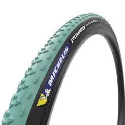 Copertoncino Michelin 700X33 Power Cyclocross Jet Tlr Nero/- Verde