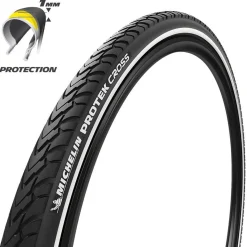 Copertoncino Michelin 700X47 Protek Cross Tube Type Access Line - Nero/Reflex