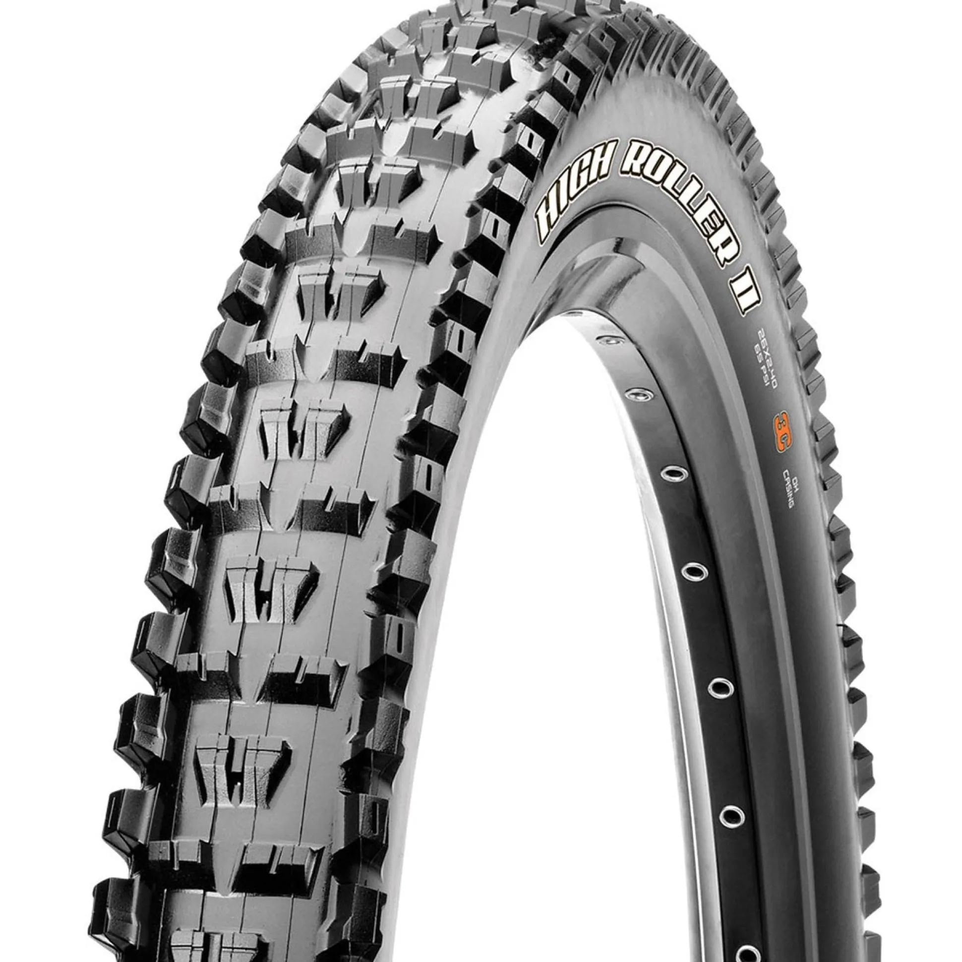 Copertone Maxxis High Roller II EXO TR 120TPI pieghevole 3C MaxxTerra - 27.5 x 2.60 - Nero