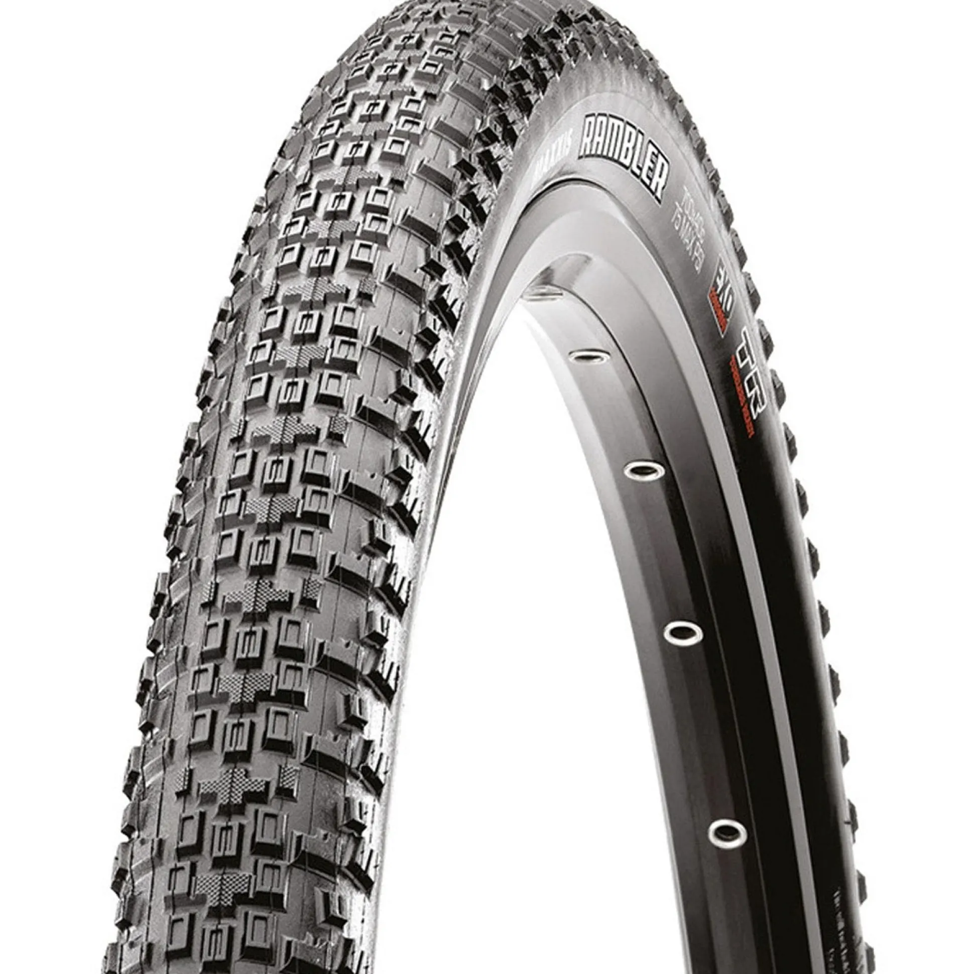 Copertone Maxxis Rambler EXO TR 120TPI pieghevole - 700 x 40C - Nero