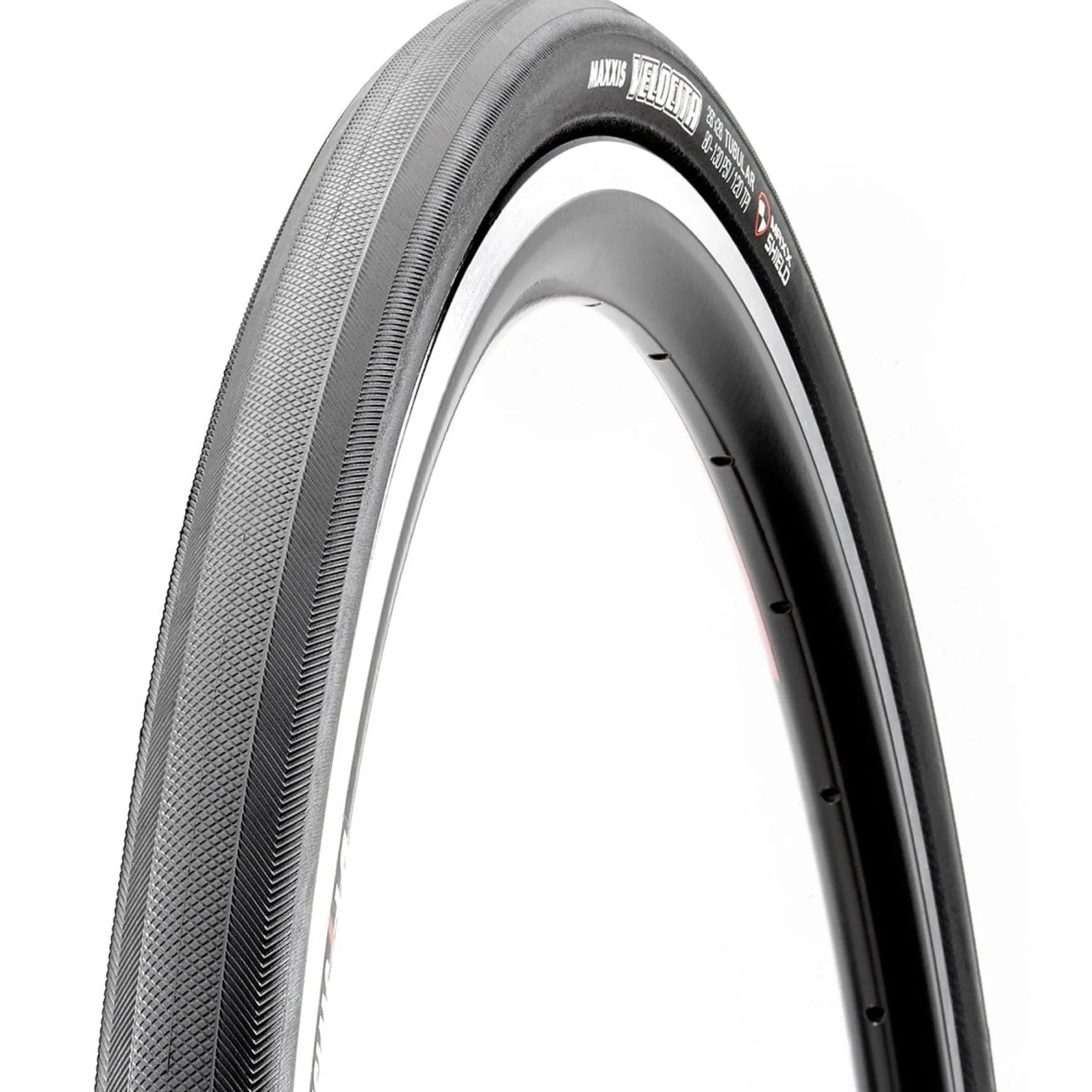 Copertone Maxxis Velocita EXO TR 120TPI pieghevole - 700 x 40C - Nero