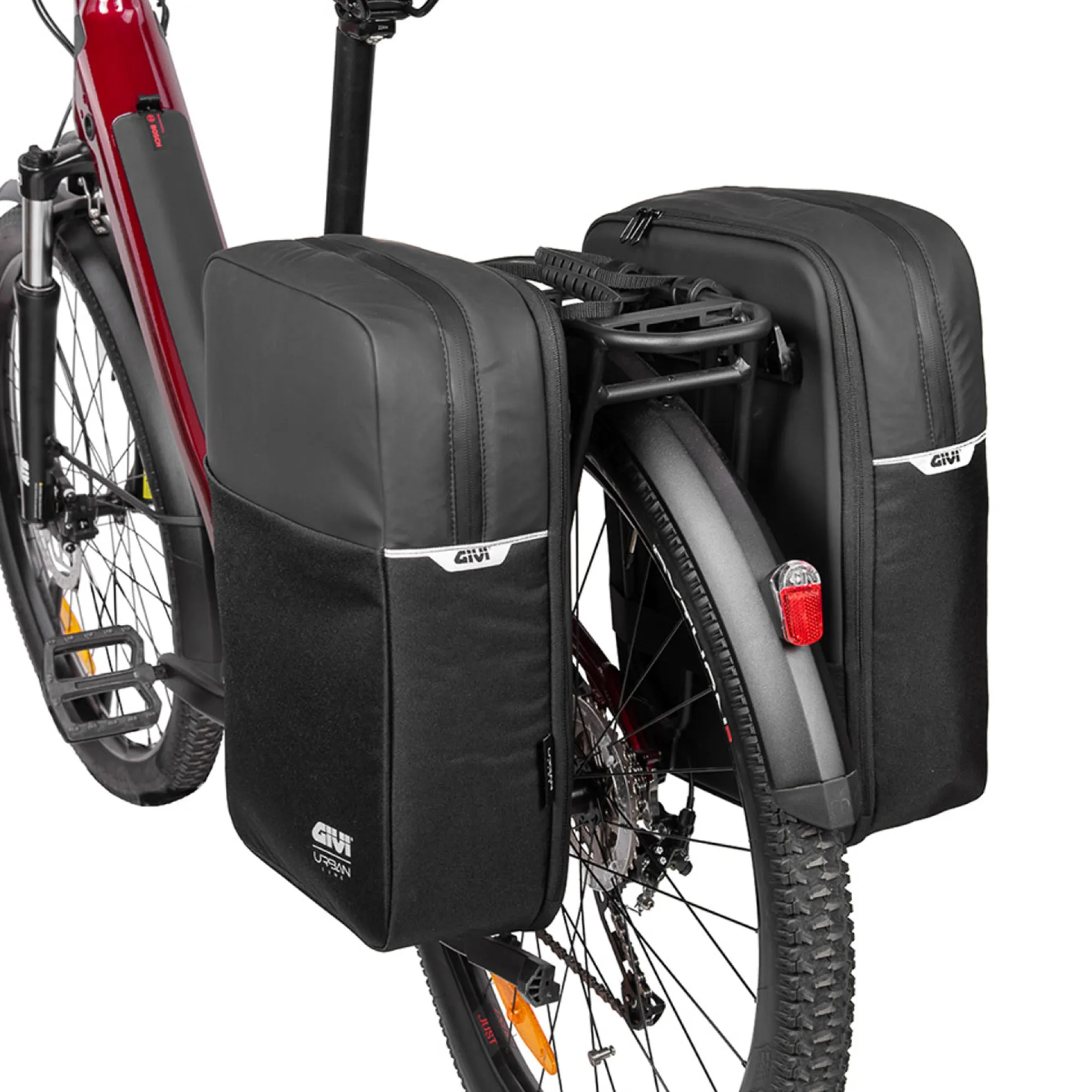 Coppia di Borse Givi bike BOULEVARD 17lt - Nero
