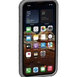 Custodia Topeak RideCase per iPhone 13 Mini nera/grigia