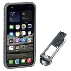 Custodia Topeak RideCase per iPhone 11 Pro Max nera/grigia con supporto
