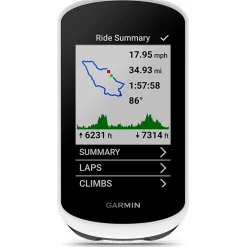 Garmin Edge Explore 2 Power Mount Bundle - Bianco nero
