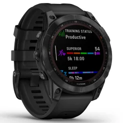 Garmin Fenix 7 Sapphire Solar - Nero