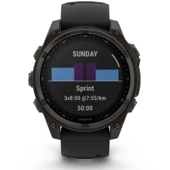 Garmin Fenix 8 Solar Sapphire 47 mm - Nero