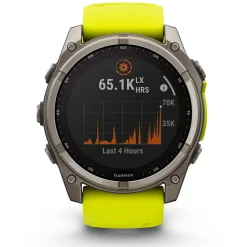 Garmin Fenix 8 Solar Sapphire 51 mm - Giallo