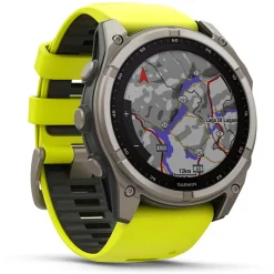 Garmin Fenix 8 Solar Sapphire 51 mm - Giallo