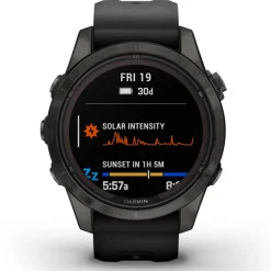 Garmin Fenix 7S Pro Sapphire Solar - Nero