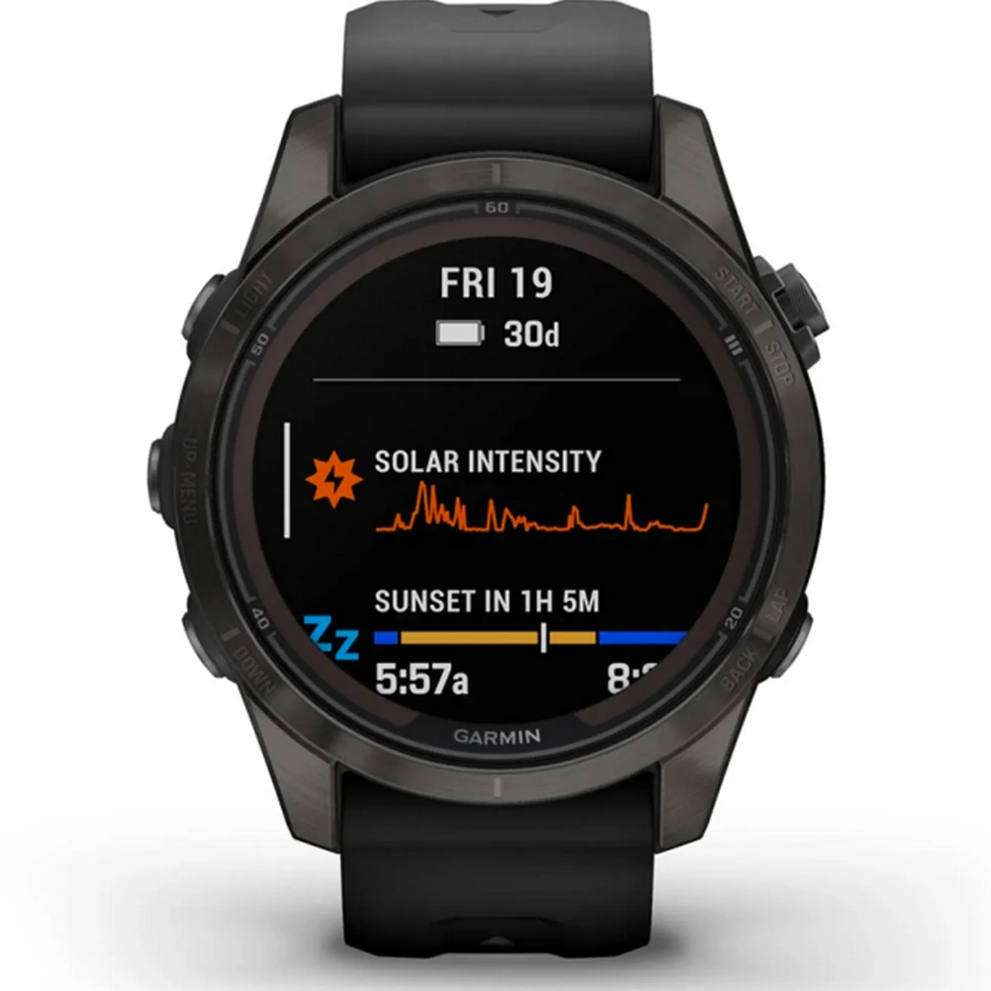 Garmin Fenix 7S Pro Sapphire Solar - Nero