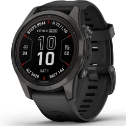 Garmin Fenix 7S Pro Sapphire Solar - Nero