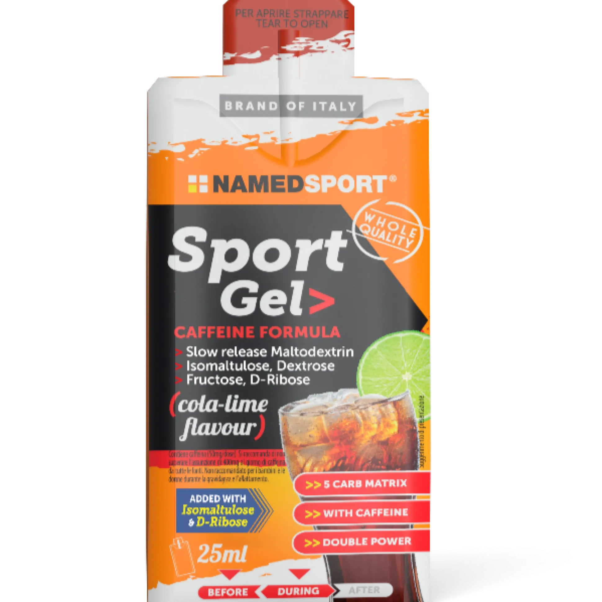Gel Named Sport Gel Caffeine - Cola lime