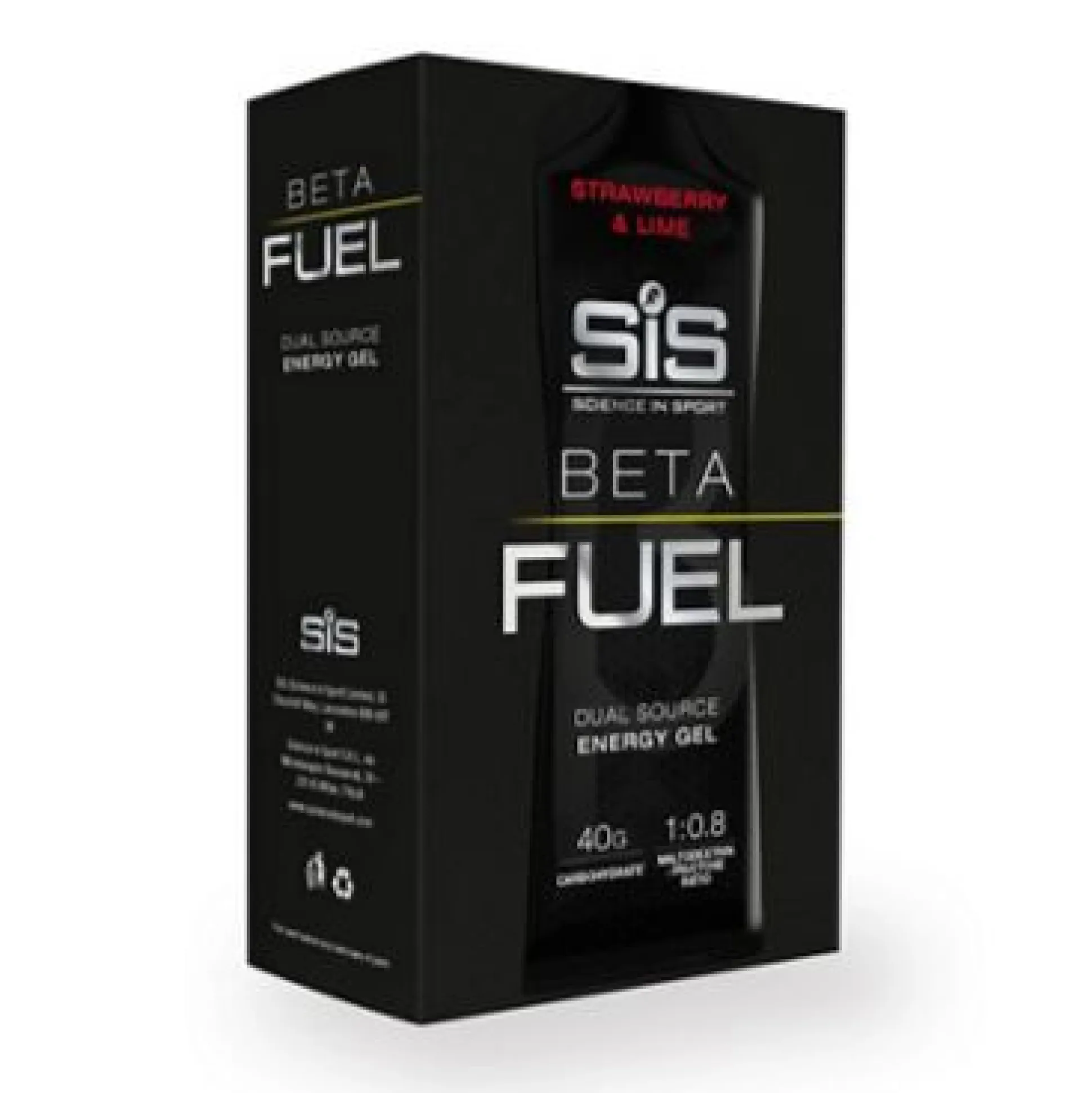 Gel Pack SiS Beta Fuel 6x60ml - Strawberry Lime