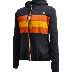 Giacca antivento reversibile Santini x K-WAY - Blu
