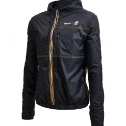 Giacca antivento reversibile Santini x K-WAY - Blu
