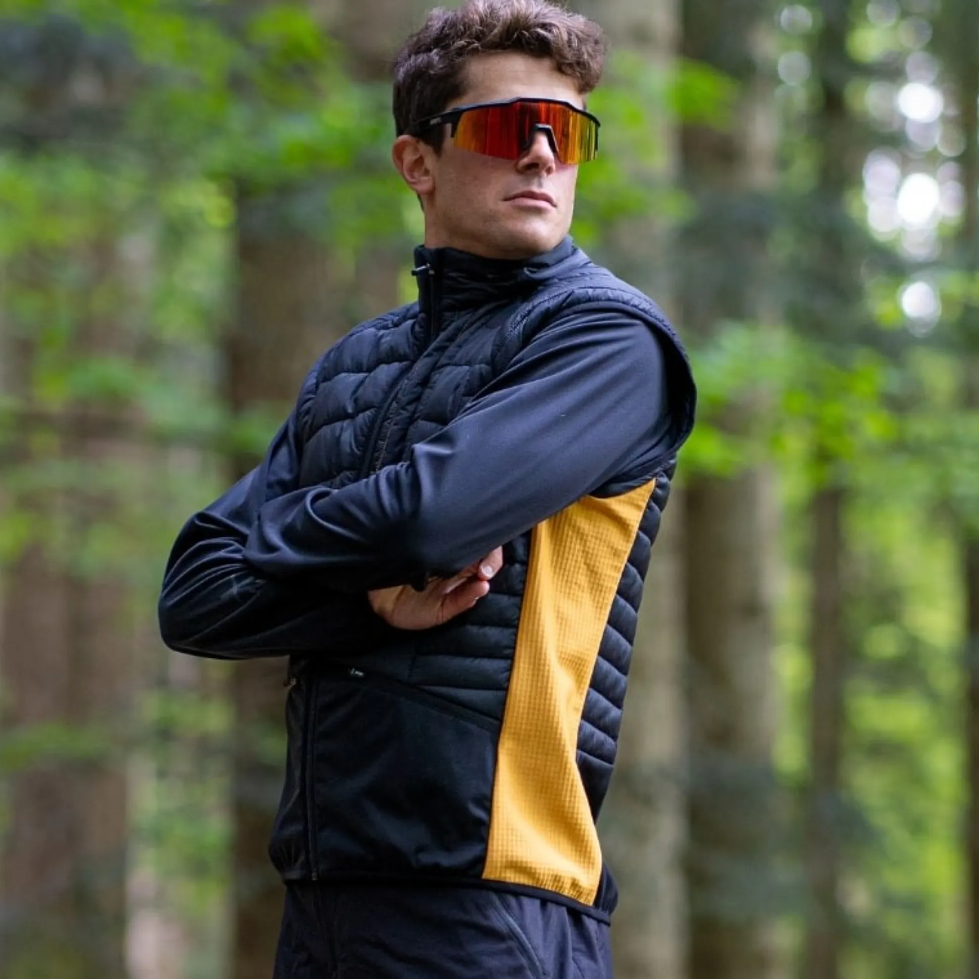 Giacca Biotex 2 in 1 - Nero giallo