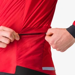 Giacca Castelli Fly - Rosso