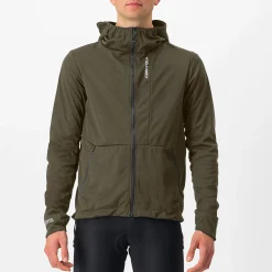 Giacca Castelli Trail Hoodie - Verde