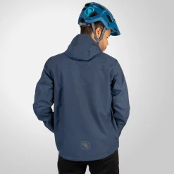 Giacca Endura Hummvee Waterproof Hooded - Blu