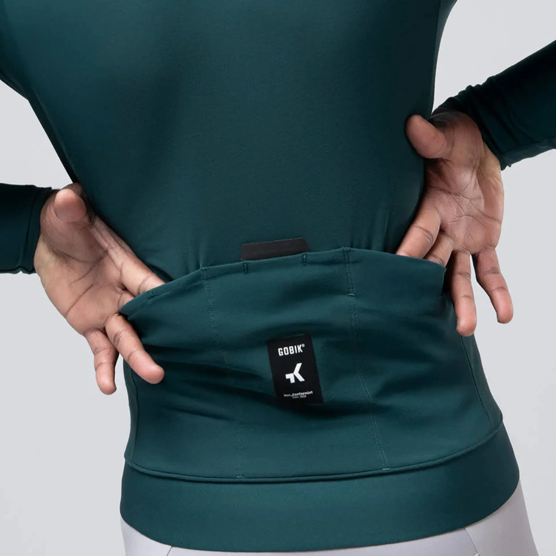 Giacca Gobik Element Sunken - Verde