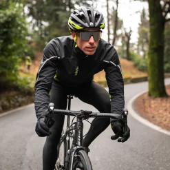 Giacca Rh+ Alfa Padded - Nero giallo