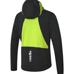 Giacca Rh+ Alpha Padded Hoody - Nero lime